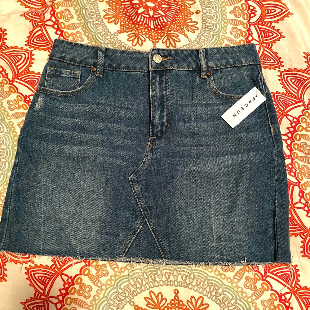 NWT PACSUN jean skirt